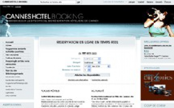 Cannes-hotel-reservation.com : nouveau moteur de réservation hôtelière