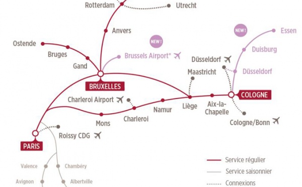 Thalys continue sur sa lancée en 2011