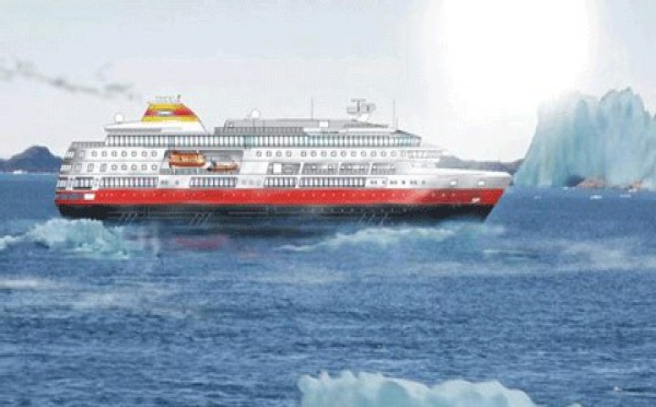Hurtigruten lancera à l’été 2007 le MS FRAM