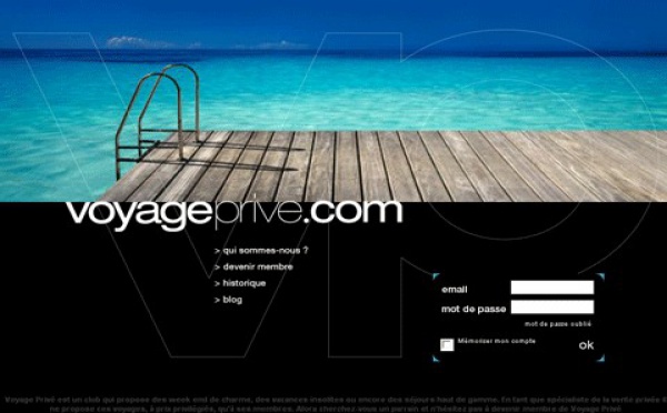 Voyageprive.com, un club privé de voyages sur internet