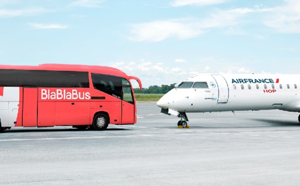 Air France relie Lyon à 5 villes avec BlaBlaBus