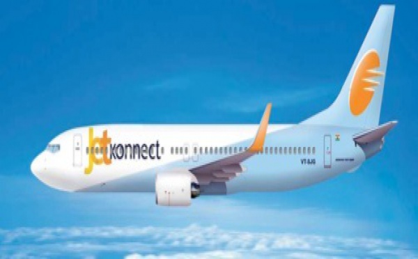 Low cost : les filiales de Jet Airways rassemblées sous la marque JetKonnect