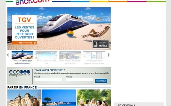 Voyages-sncf.com veut devenir "le hub de la destination France"