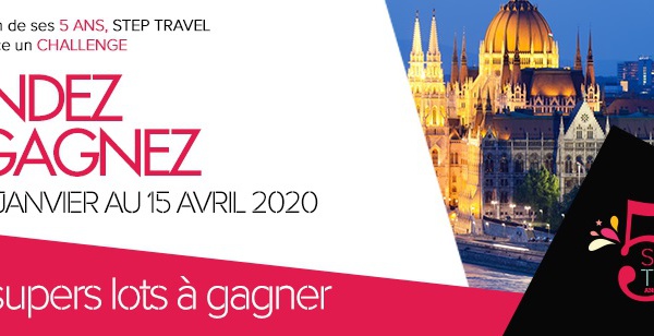 Step Travel fait gagner des nuits d'hôtels pour ses 5 ans