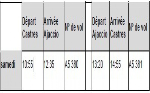 Airlinair : la ligne Castres-Orly Sud fête son 10e anniversaire