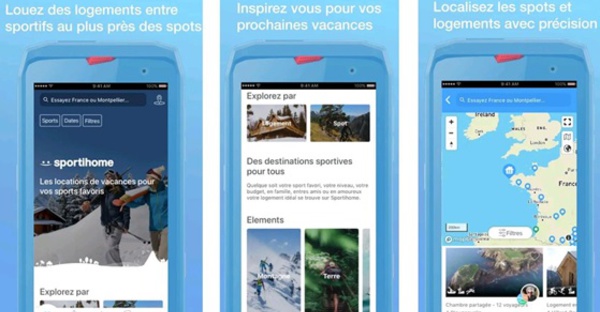 Sportihome : une nouvelle version de l'application pour "le plus grand guide des spots multisports"