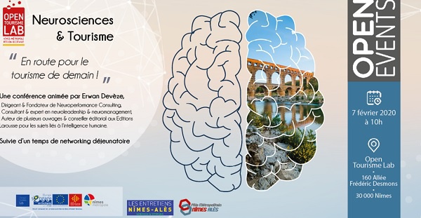 Nîmes : Open Tourisme Lab organise une conférence "Neurosciences &amp; Tourisme"