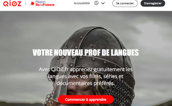 Qioz : l'Île-de-France ouvre son e-learning des langues à l'hôtellerie-restauration