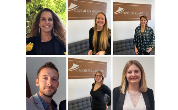 Croisières Maritimes & Voyages (CMV) dévoile sa nouvelle équipe commerciale