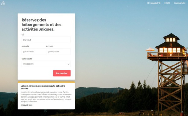 Airbnb étend ses facilités commerciales aux réservations existantes