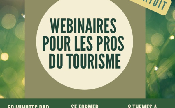 François - tourisme - Consultants lance une série de webinaires gratuits