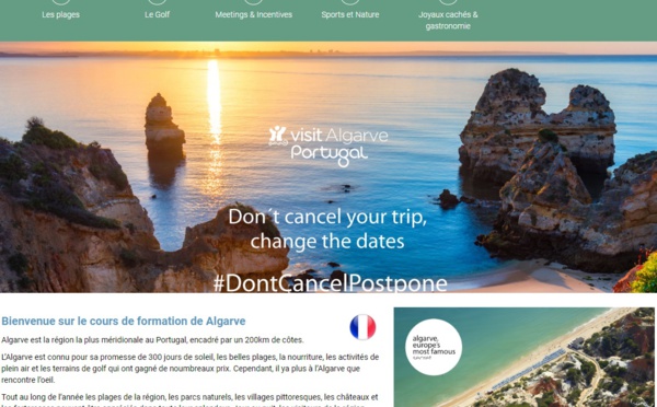 Portugal : Algarve Tourism Bureau propose des formations en ligne