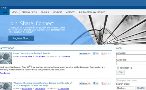 L'Union Européenne lance son réseau social dédié au tourisme