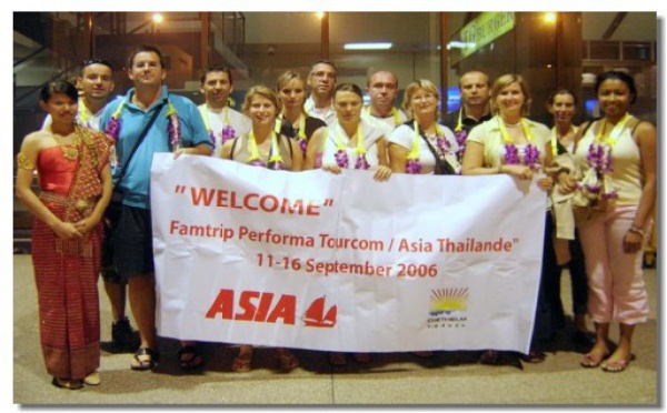 Thaïlande : voyage de formation ''Performa Asia / TourCom''