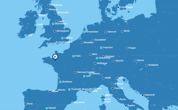 Rennes Bretagne : la Corse à l’honneur avec 3 nouvelles destinations