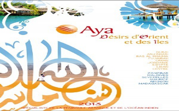 Aya Désirs d'Orient : brochure distribuée aux alentours du 15 septembre 2012