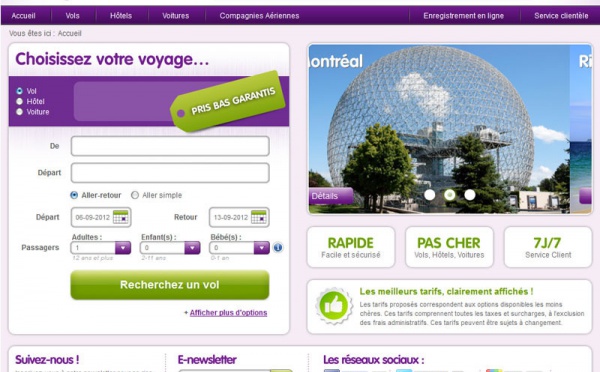 BudgetAir.fr fait peau neuve