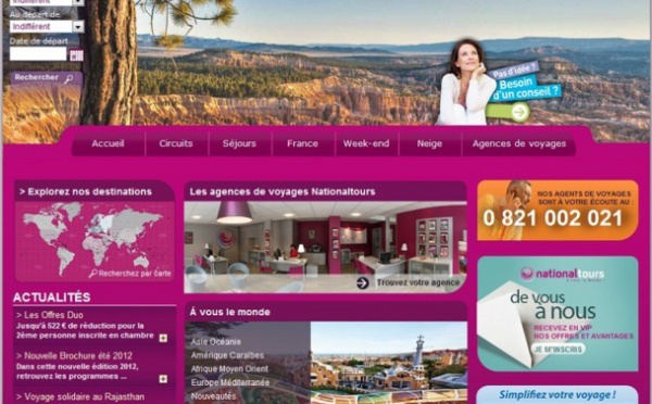 National Tours : ''Nous allons nous renforcer sur Internet dans les années à venir..." 