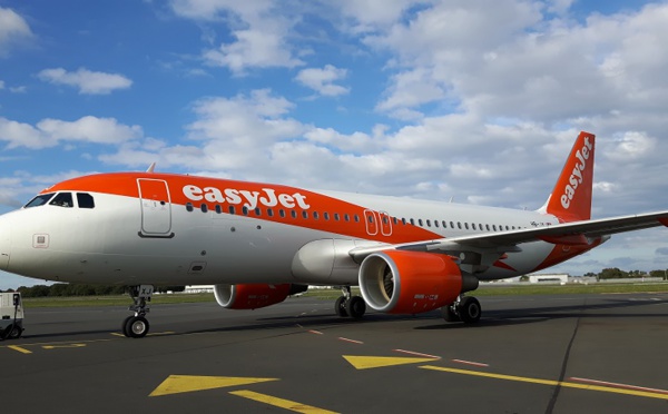 easyjet renforce son offre sur Nantes, Bordeaux et Rennes