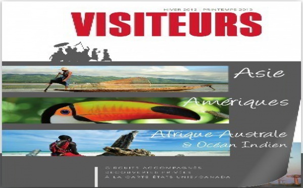 Visiteurs regroupe toutes ses destinations en une seule brochure