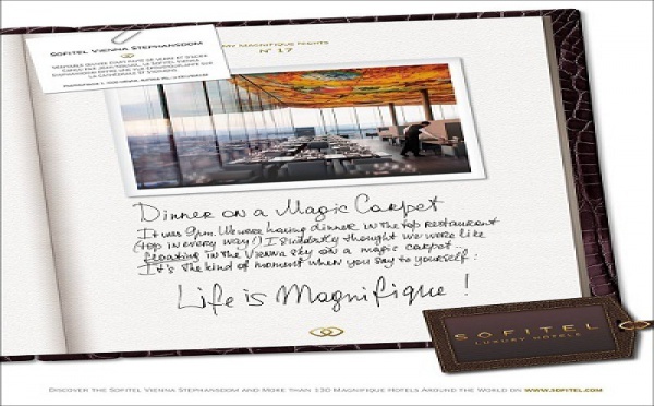 Sofitel lance la 2e phase de sa campagne "Life is Magnifique"