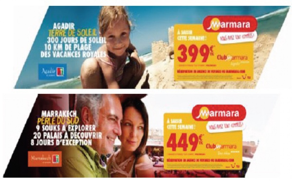 Maroc : Marmara part en campagne dans le métro parisien