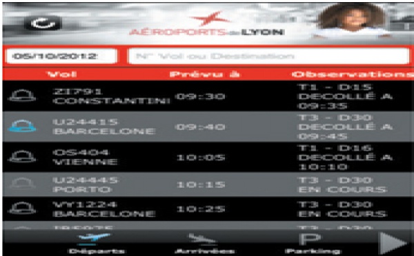 FLY’on : Aéroports de Lyon lance une nouvelle appli mobile