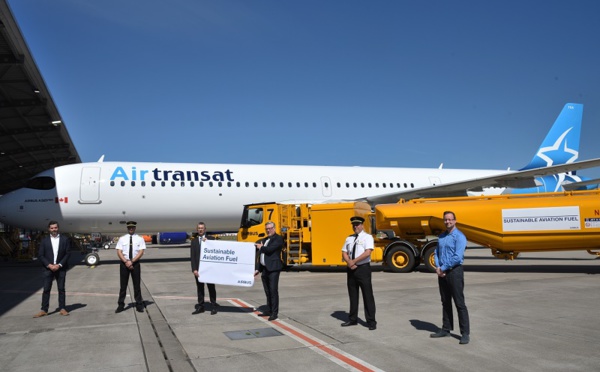Air Transat a effectué ses premiers vols "carboneutres"