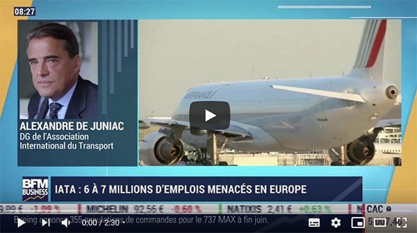 J.-P. Mas (EdV) : "Alexandre de Juniac soutient le comportement délictueux des compagnies..."