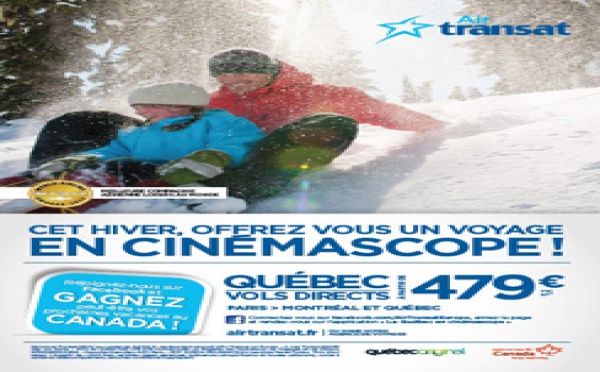 Air Transat envahit les cinémas parisiens