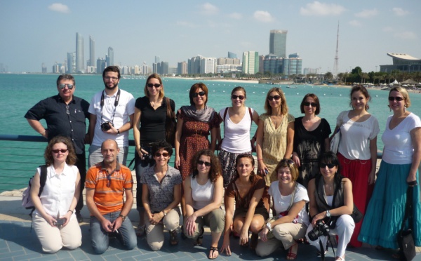 15 agences AS Voyages en éductour à Abu Dhabi