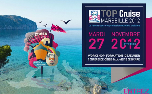 Top Cruise et le Seatrade Med jettent l'ancre à Marseille pour 3 jours