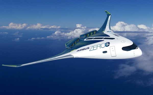 Hydrogène : Airbus présente ses concepts des premiers avions commerciaux "zéro émission" 