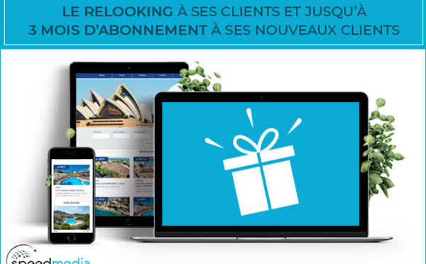 SpeedMedia offre le relooking à ses clients et jusqu’à 3 mois d’abonnement à ses nouveaux clients !