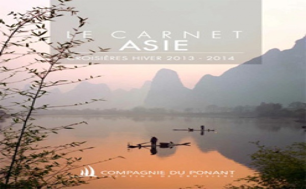 La Compagnie du Ponant relance l'Asie avec une brochure dédiée