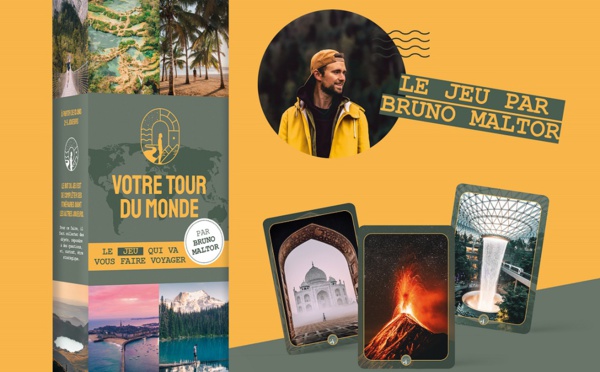 Bruno Maltor nous explique son jeu de société "Votre tour du monde" !
