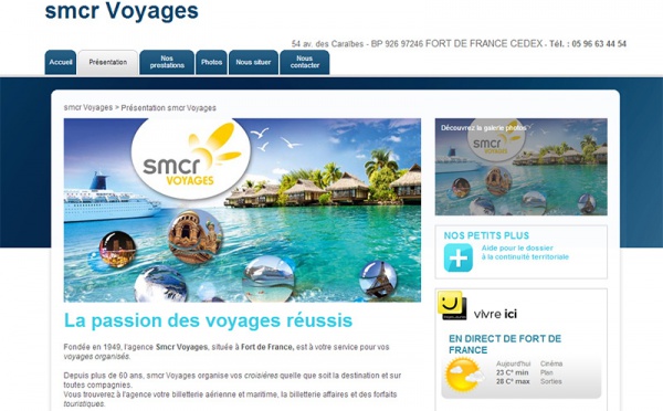 Martinique : l’agence SMCR Voyages organise le 1er Salon des Croisières et de l’Evasion