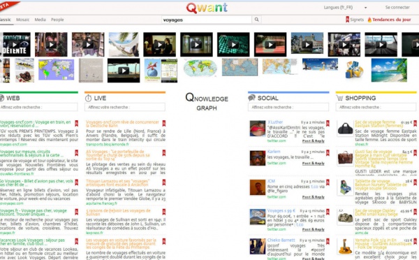 Qwant.com : c'est français, et c'est bluffant !