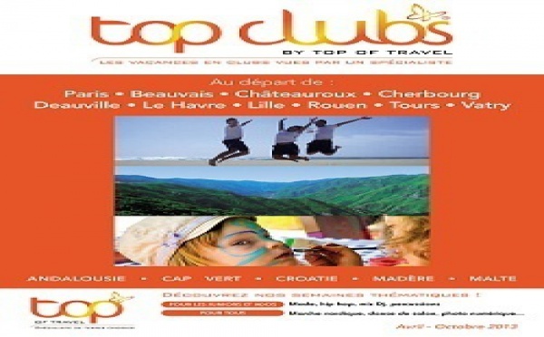 Top of Travel édite 4 brochures dédiées Top Clubs