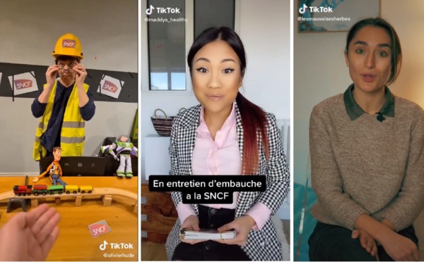 Réseaux sociaux : la SNCF va chercher des nouveaux talents sur ... TikTOk