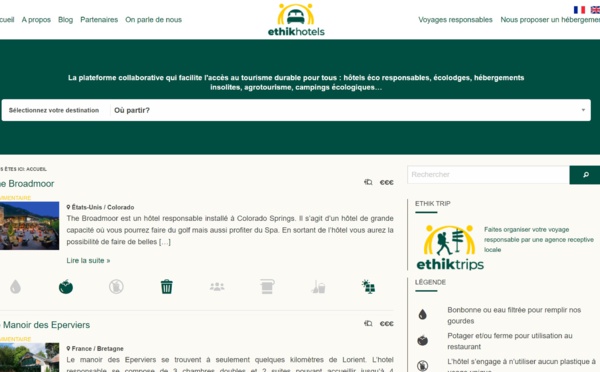 Ethik Hotels : la nouvelle plateforme pour les hébergements durables