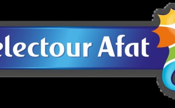 Selectour Afat : le graphisme de la nouvelle marque table sur couleur et design