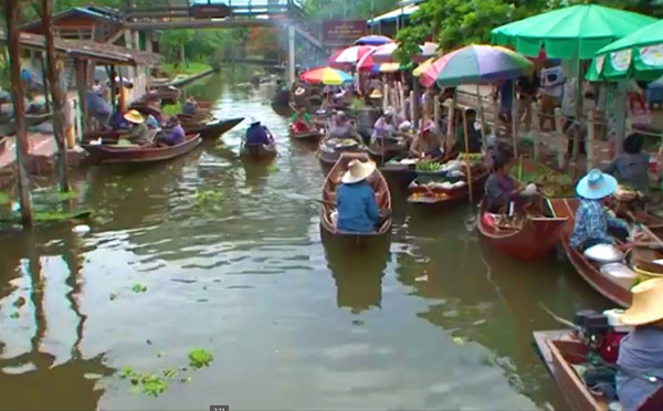 Voyagez en Thaïlande : I. Chiang Maï et le marché flottant de Tha Kha