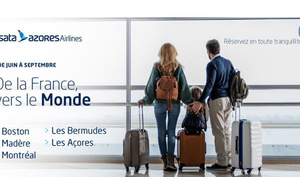 SATA Azores Airlines vous fait voyager de la France, vers le monde