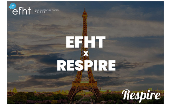 L'EFHT s'associe avec Respire pour créer le Tourisme de Demain