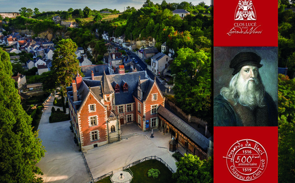 Château du Clos Lucé - Parc Leonardo Da Vinci répondra présent sur le salon #JevendslaFrance et l'Outre-Mer