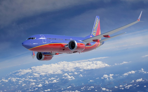 Southwest Airlines passe commande pour 30 Boeing 737 MAX 7