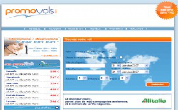Plus Voyages : résultat net à 194 K€ en 2006