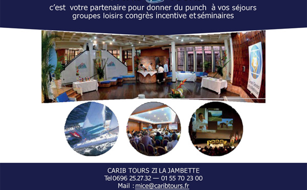Caribtours / Carib Congres répondra présent sur le salon #JevendslaFrance et l'Outre-Mer
