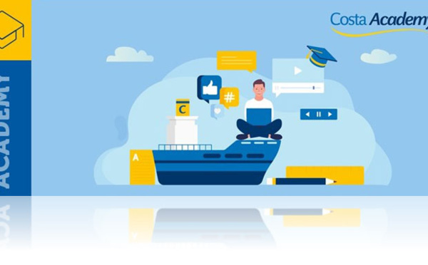 Formation Costa Croisières : déjà 4 modules disponibles dans la « Costa Academy »